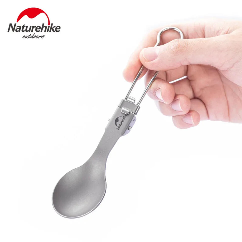 Naturehike Titanium Spork - Dobrável. 18 g 2/5