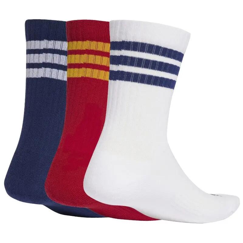 Chaussettes Adidas modèle 3S ESS C CRW 3P pour unisexe 4/5