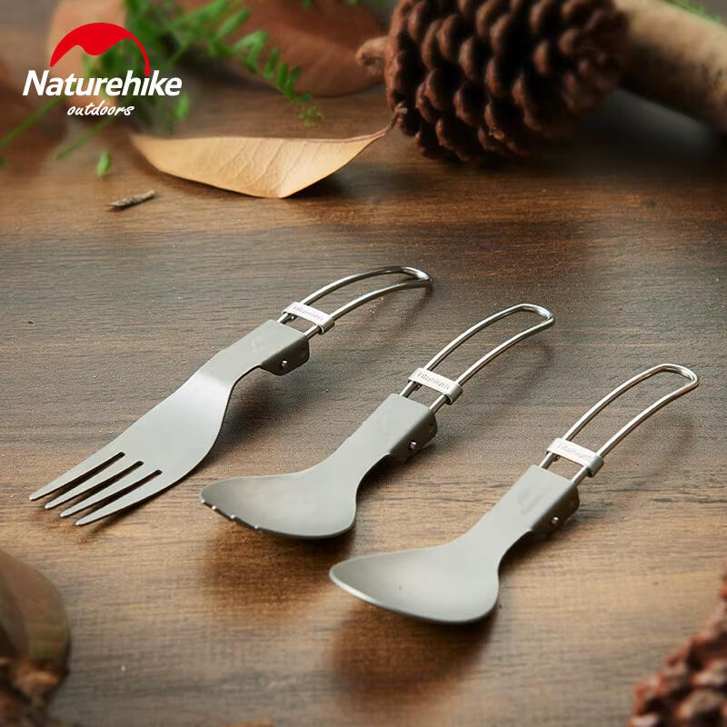 Naturehike Titanium Spork - Dobrável. 18 g 5/5