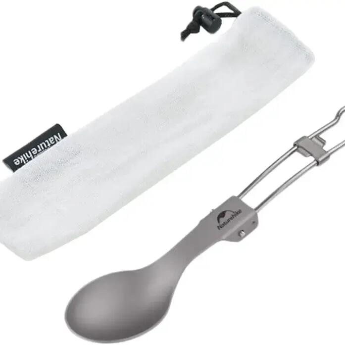 Naturehike Titanium Spork – Foldable. 18 g