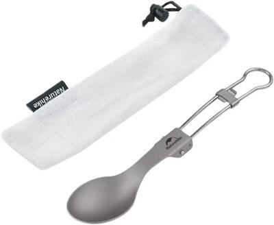 Naturehike titanium spork - opvouwbaar. 18 g