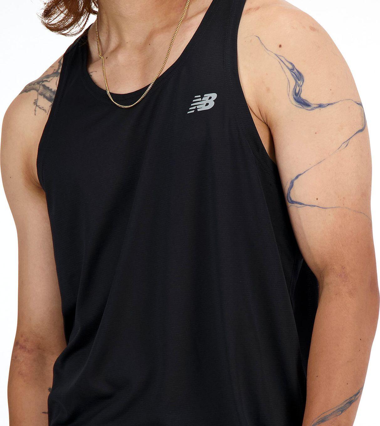 New Balance Sport Essentials Tanktop Schwarz Herren 4/4