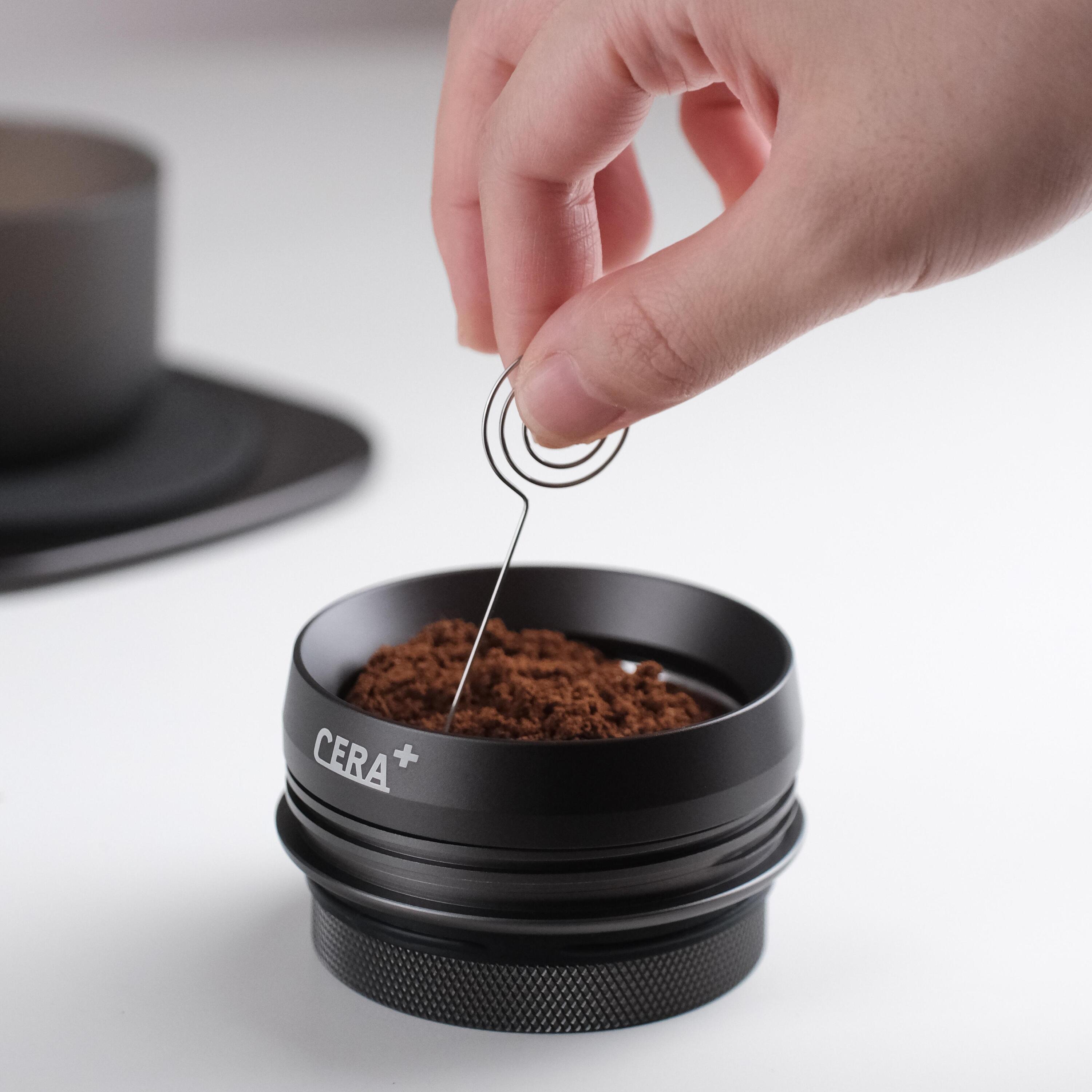Ceramax 58mm Bottomless portafilter draagbare espressomachine USB-C 4/8