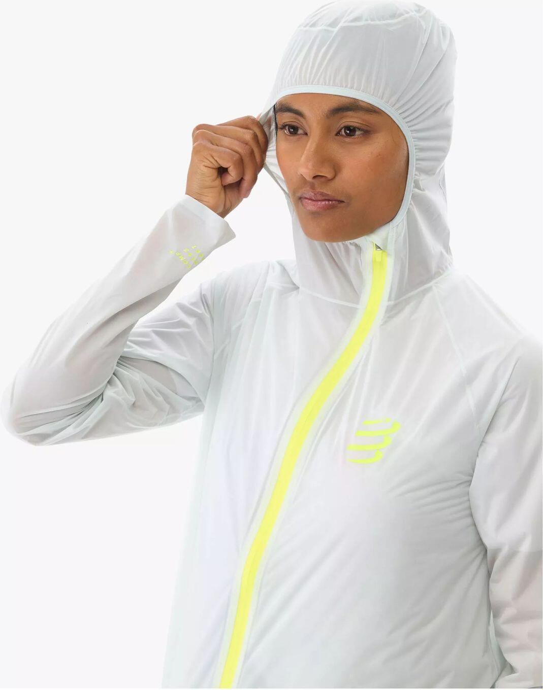 Compressport Hurricane Waterproof 10/10 Jacket Women Grey 4/4