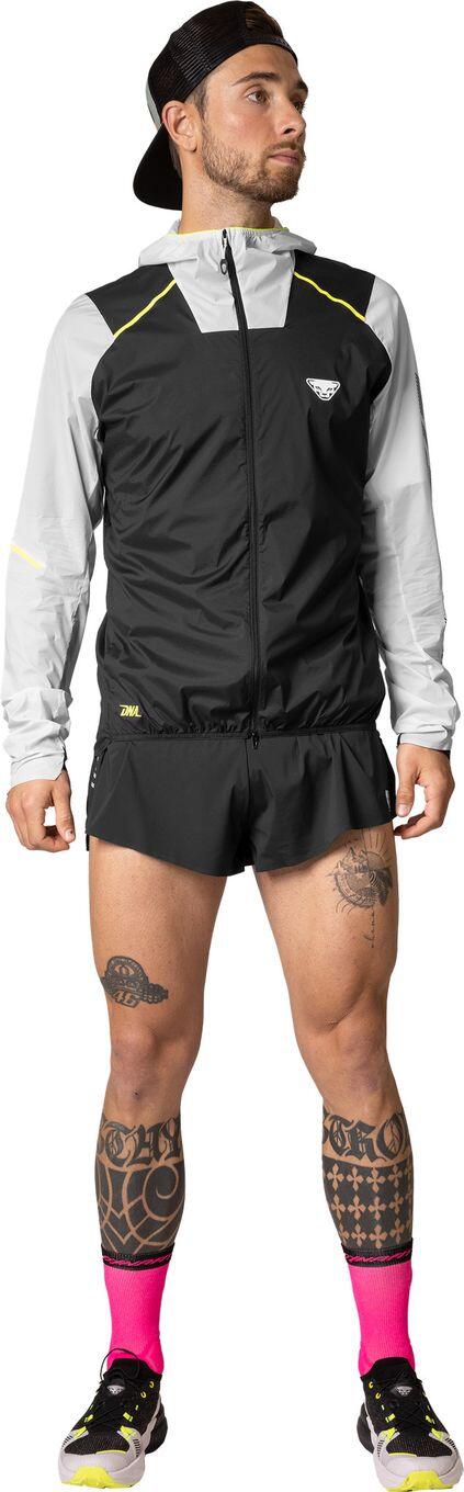 Casaco Dynafit DNA Wind para homem Preto/Branco 2/3