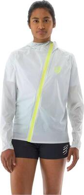 Compressport hurricane waterproof 10/10 jacket women grey