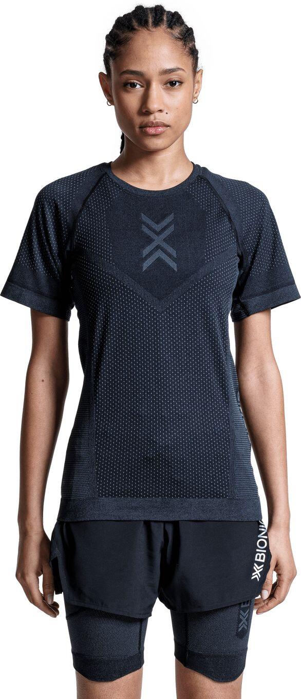 T-Shirt Running X-Bionic XCeed Run Noir/Gris Femme 3/3