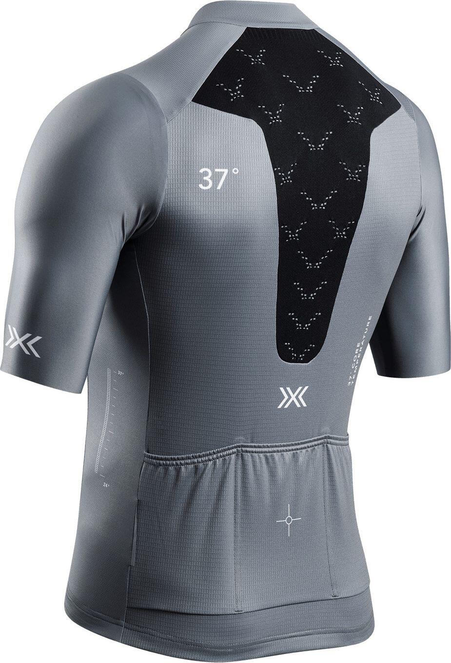 X-Bionic CoreFusion Ride Maillot de manga corta Gris Hombre 2/3