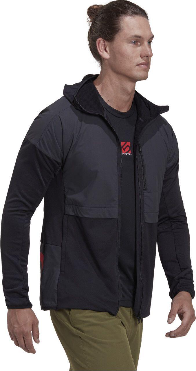 Adidas Five Ten Flooce Windbreaker Jacket Black 4/7