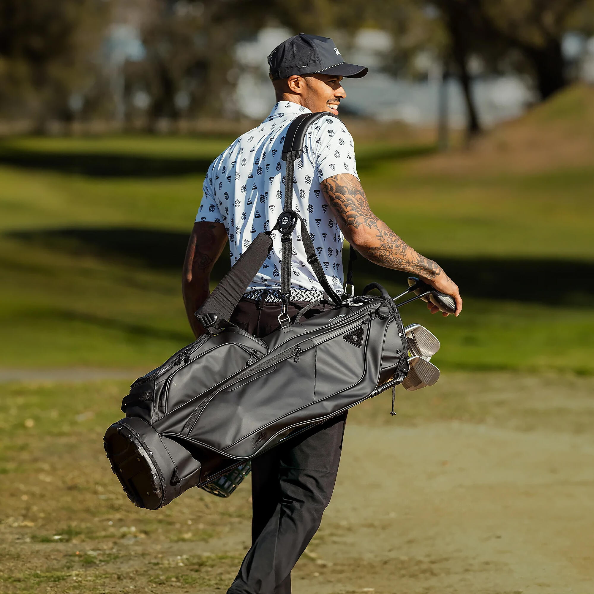 Ryder S-Class golftas - Zwart 6/9