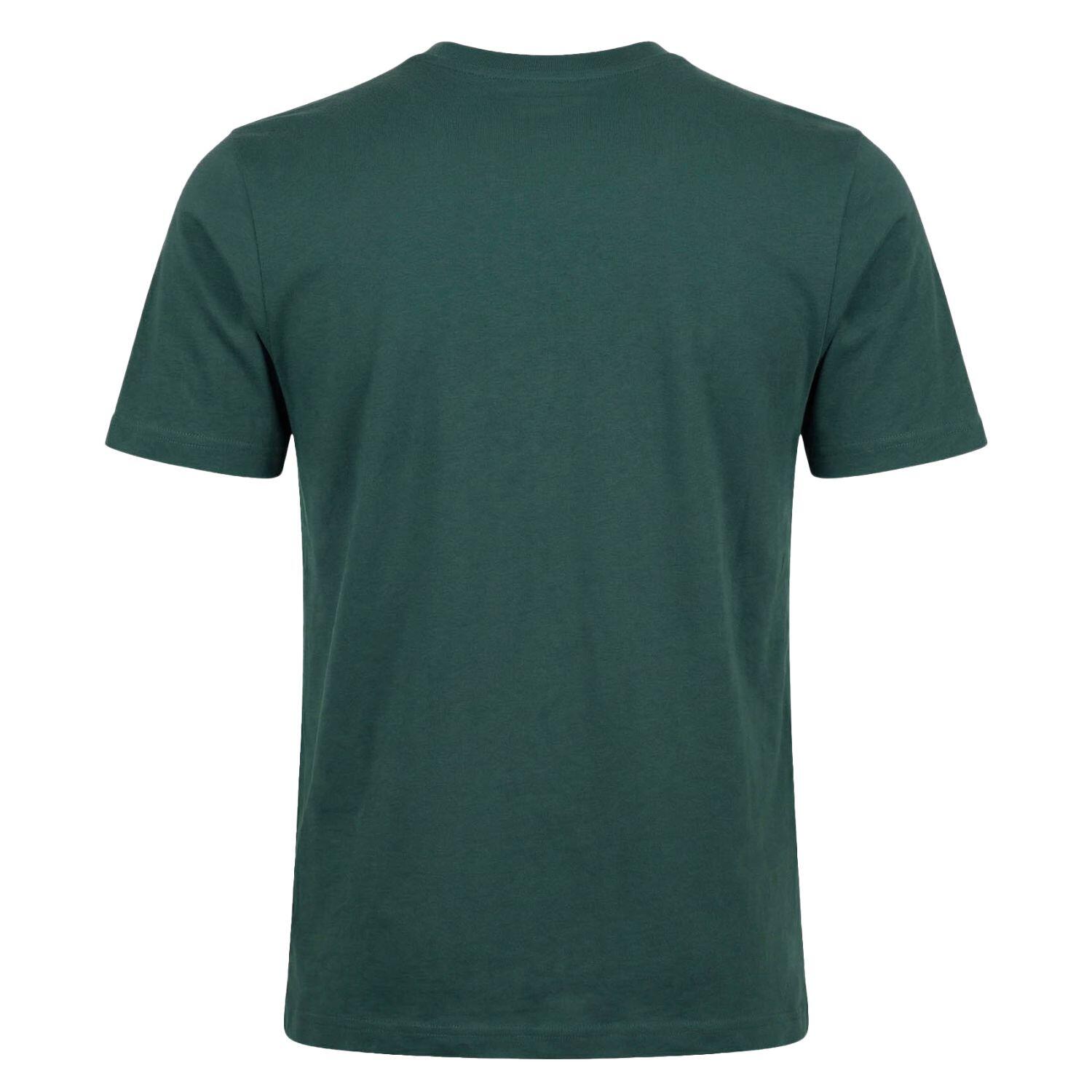 Tee shirt homme col rond en coton 160GSM avec logo imprimé 618290 2/3