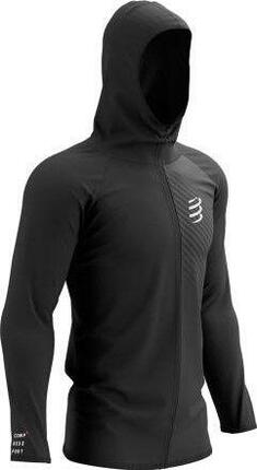 Veste à Capuche Compressport 3D Thermo Zip Noir Homme