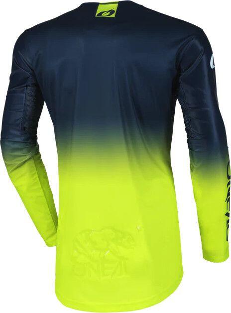 O'Neal Mayhem Hexx trui met lange mouwen Blauw/Geel Fluo 2/2