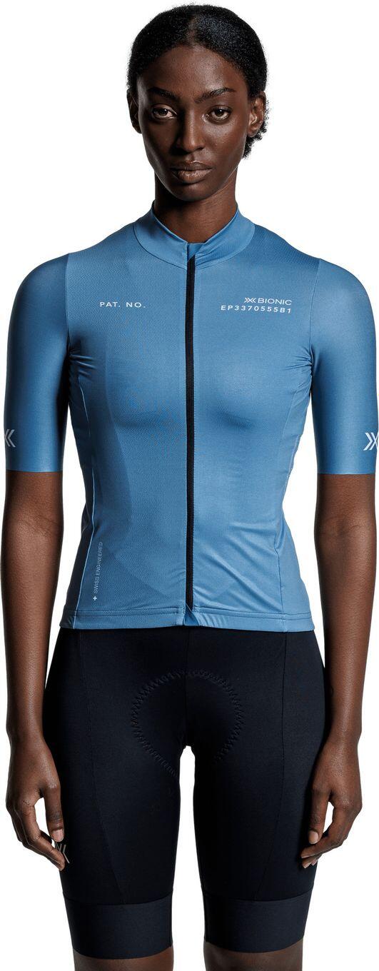 Maillot manches courtes X-Bionic CoreFusion Ride Bleu Femme 3/3