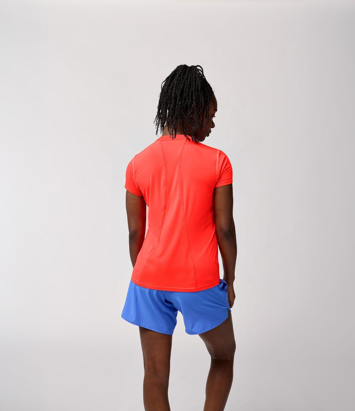 Brooks Sprint Free 3.0 Kurzarm Trikot Rosa Damen 3/5