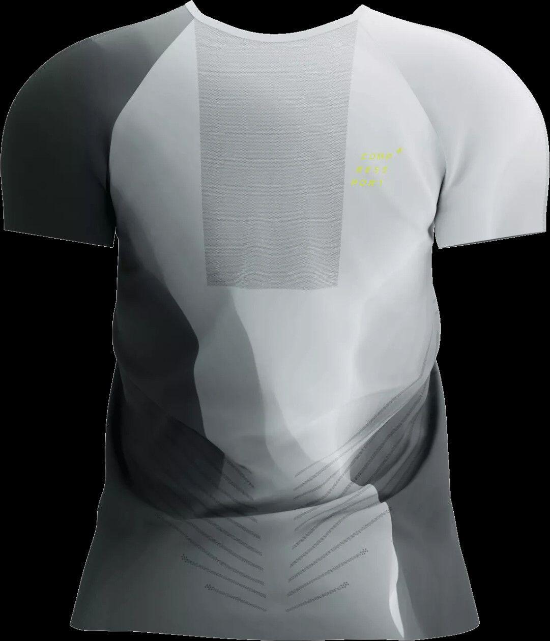 T-Shirt Running Performance Noir/Blanc Femme 2/3