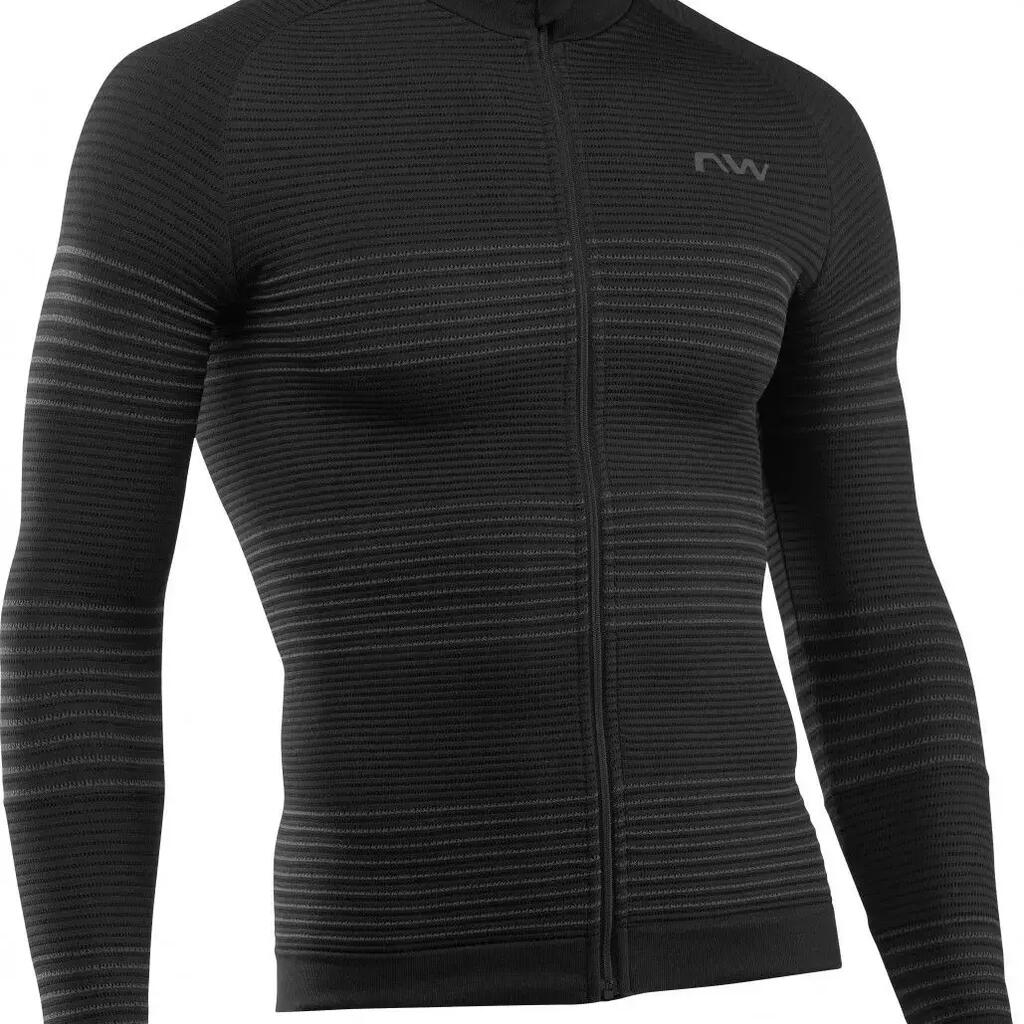 Northwave Trip Knit Long Sleeve Jersey Black