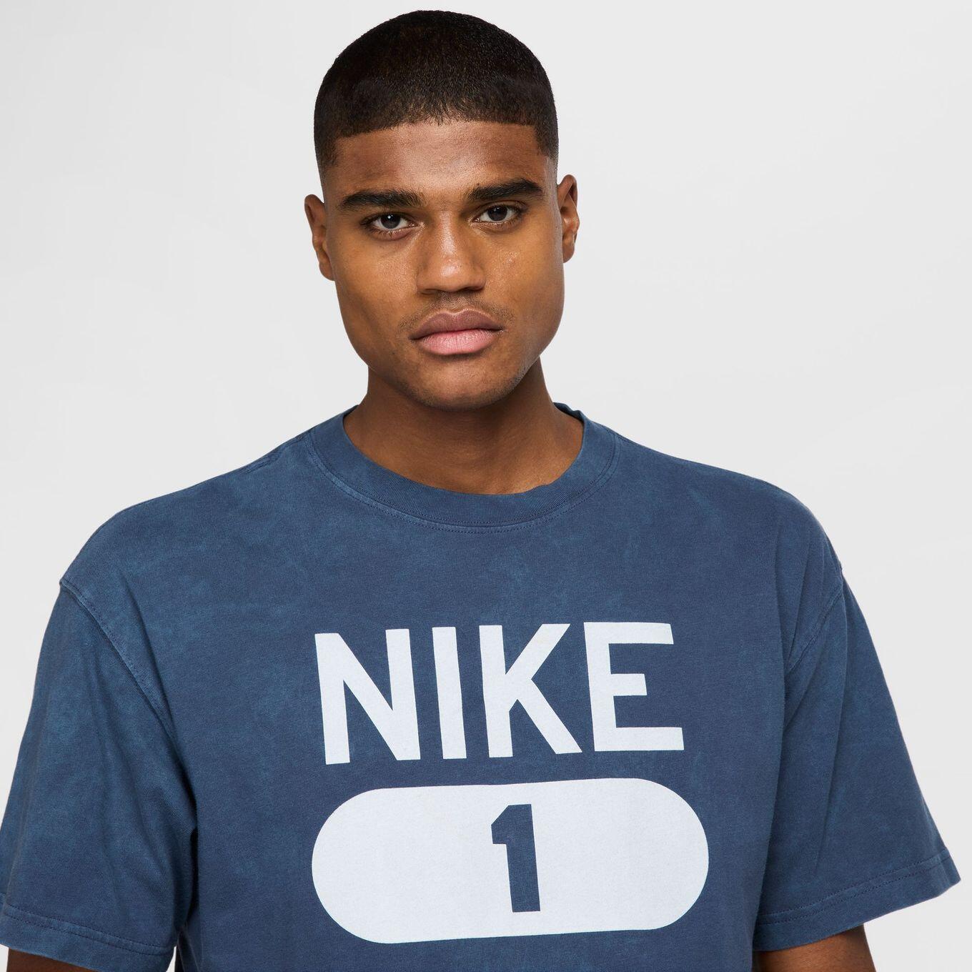 Maglietta Nike Dri-Fit Gym Culture Blue Uomo 3/4