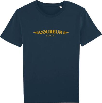 Çois 'Coureur Local' T-Shirt Blauw