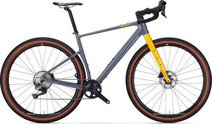 Grindfiets Wilier Triestina Adlar Shimano GRX 11V 700 mm Grijs Geel 2024
