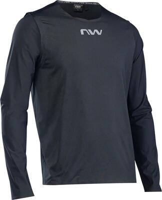 Northwave crew long sleeve jersey black
