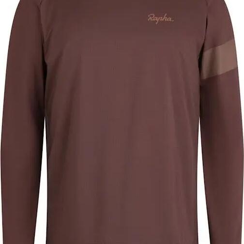 Rapha Trail Windblock Brown long sleeve jersey