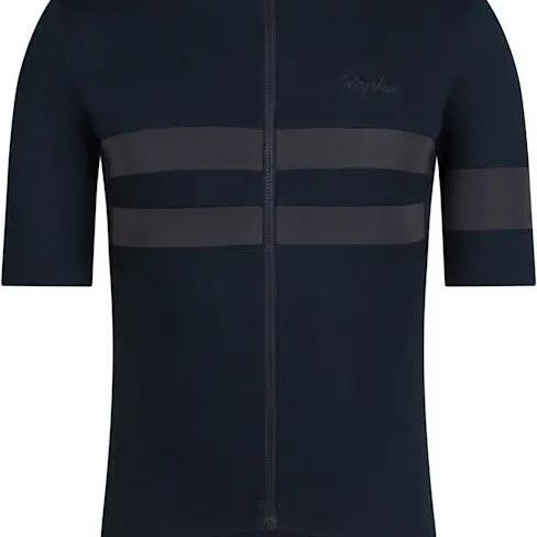 Maillot courtes Rapha Brevet Jersey Noir Homme