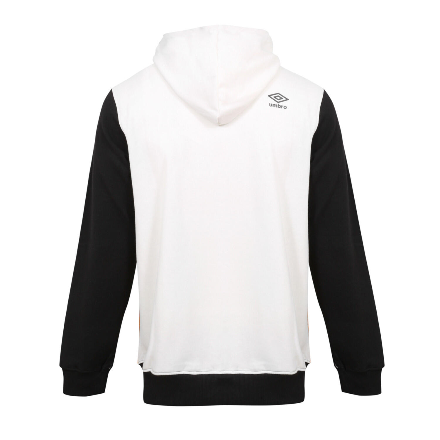 Sweat à capuche homme tricolore avec poche kangourou et logo 1224770 2/3