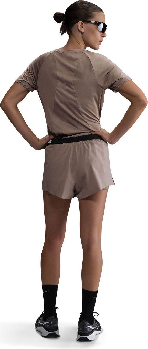 T-Shirt Running Nike Dri-Fit Swift Marron Femme 2/6