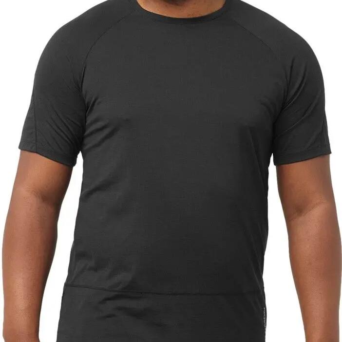 Salomon Cross Run short-sleeved jersey Black