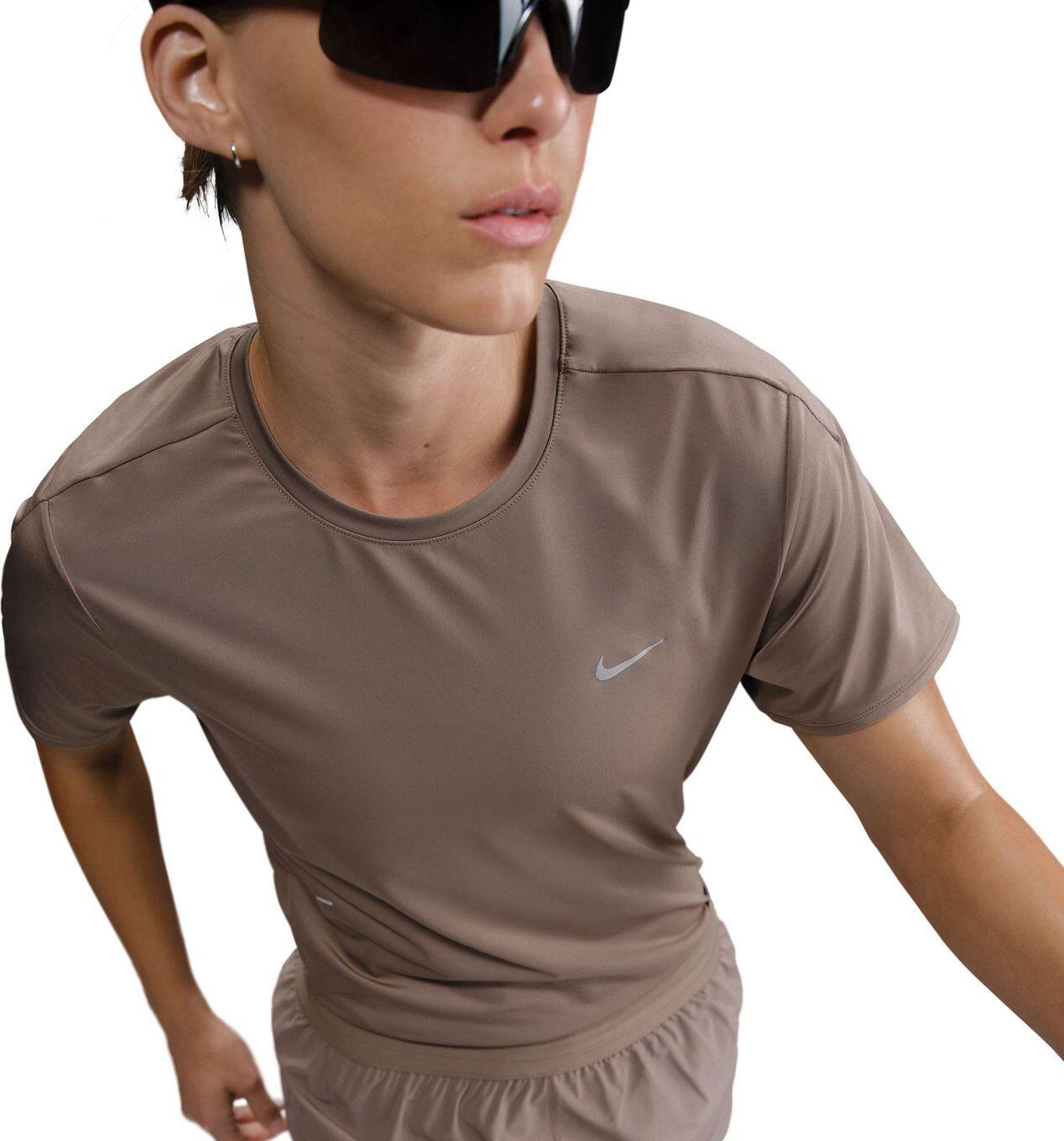 T-Shirt Running Nike Dri-Fit Swift Marron Femme 5/6