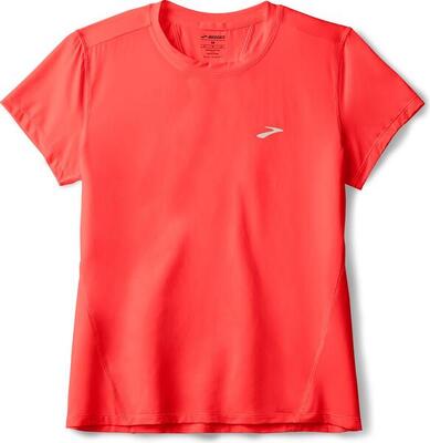 Brooks sprint free 3.0 women's pink short mouwen jersey