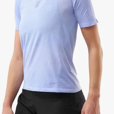 Women's Compressport Performance Short Sleeve Jersey Purple