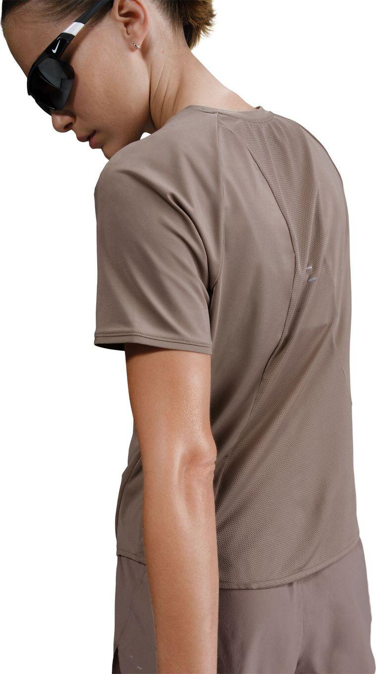 T-Shirt Running Nike Dri-Fit Swift Marron Femme 4/6