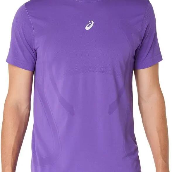 Asics Road Seamless Violet Men's Short-Sleeve Jersey