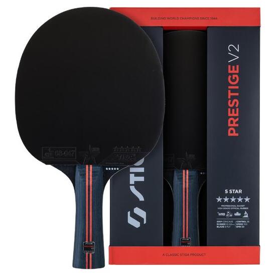 RAQUETTE DE TENNIS DE TABLE STIGA Prestige V2 - 5-Étoile