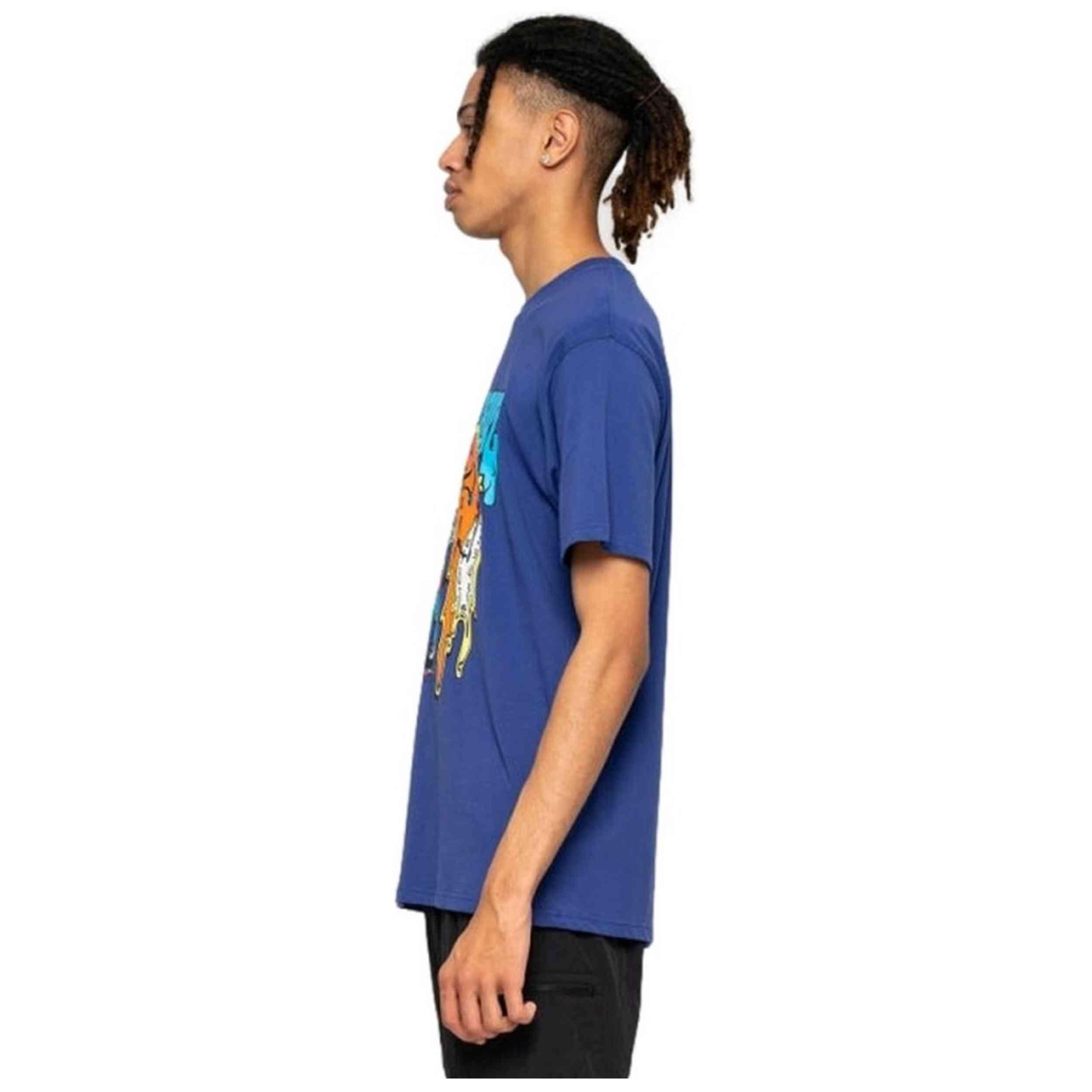 Maglia a maniche corte Santa cruz modello Grabke Melting Clocks per unisex 4/4