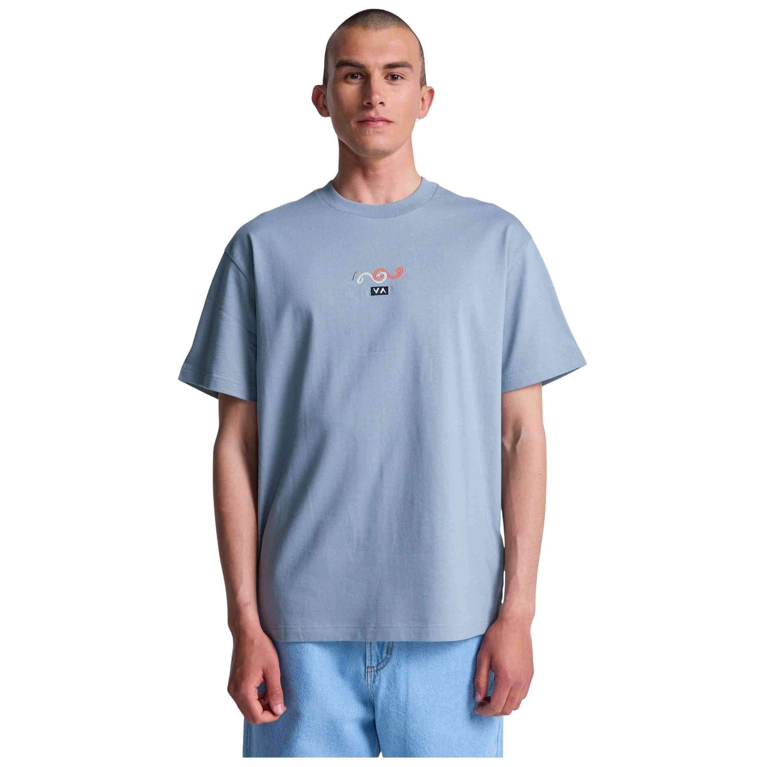 T-shirt Rvca modelo Amaze Snake para homem 3/5