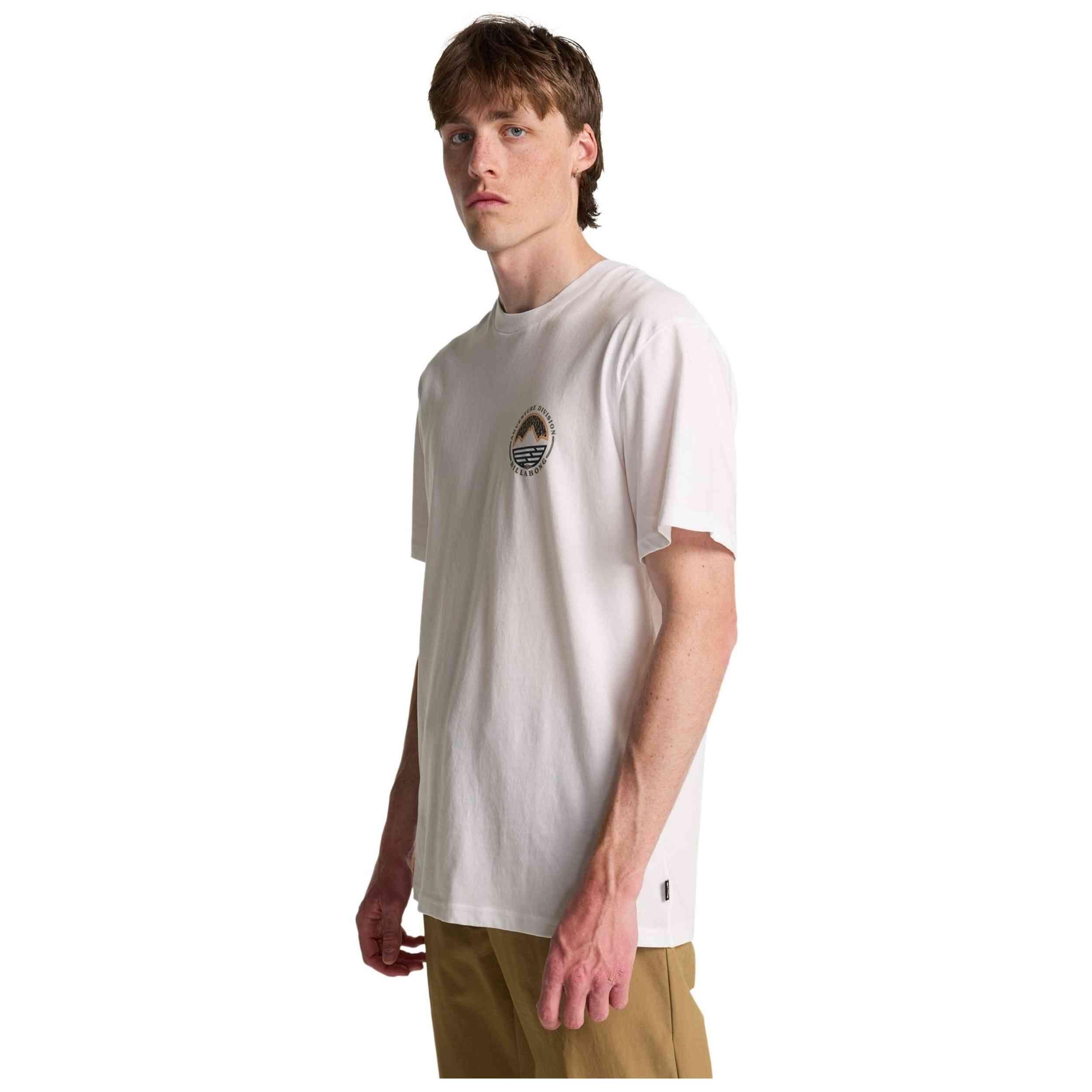 T-shirt met korte mouwen Billabong model ROCKIES (WHT) voor mannen 4/5