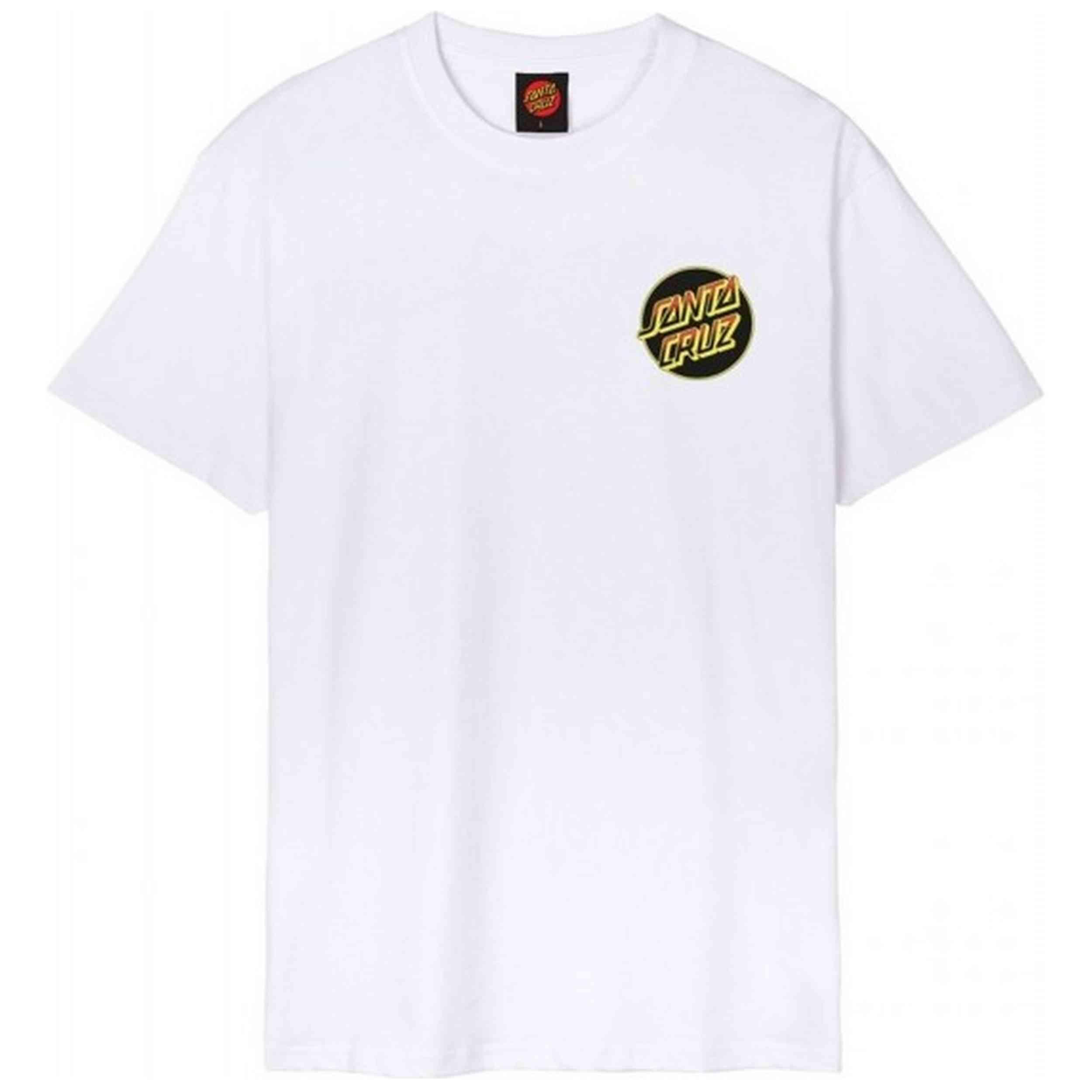 Maglia a maniche corte Santa cruz modello Kendall Wolf Dot per unisex 2/2