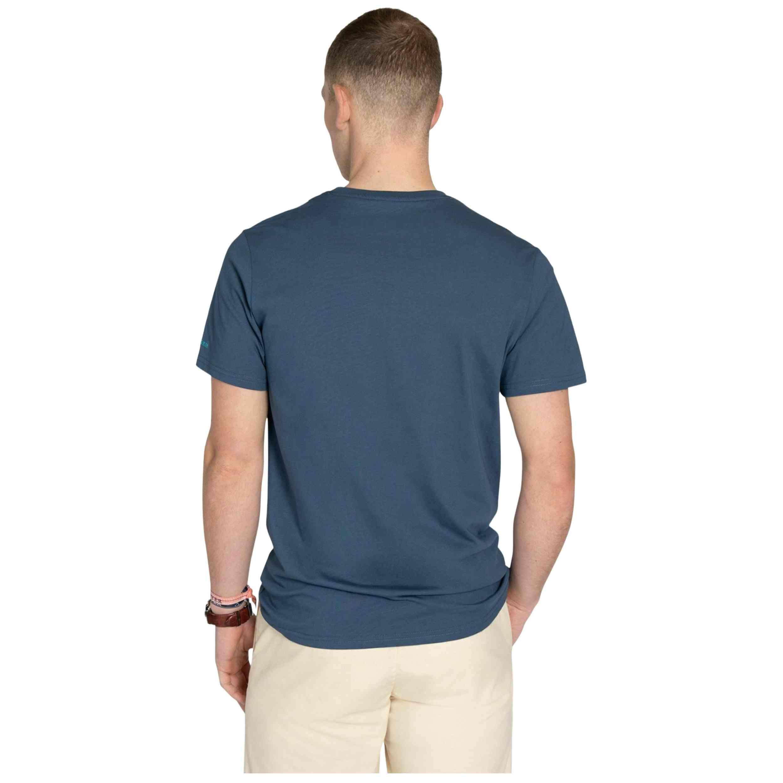T-shirt met korte mouwen Harper & neyer model Stitching Logo voor mannen 3/5