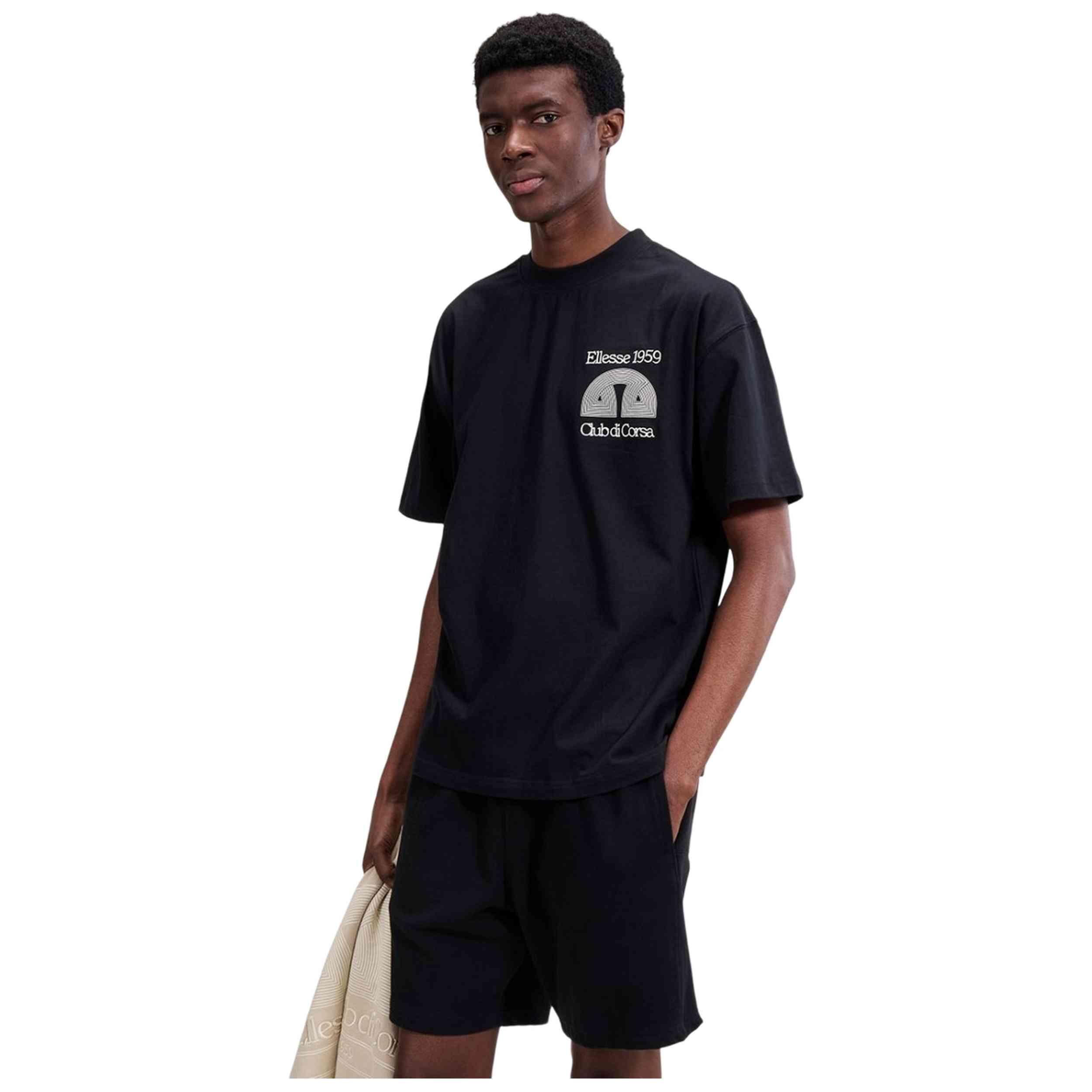 T-shirt met korte mouwen Ellesse model Club Di Corsa Tee voor unisex 3/5