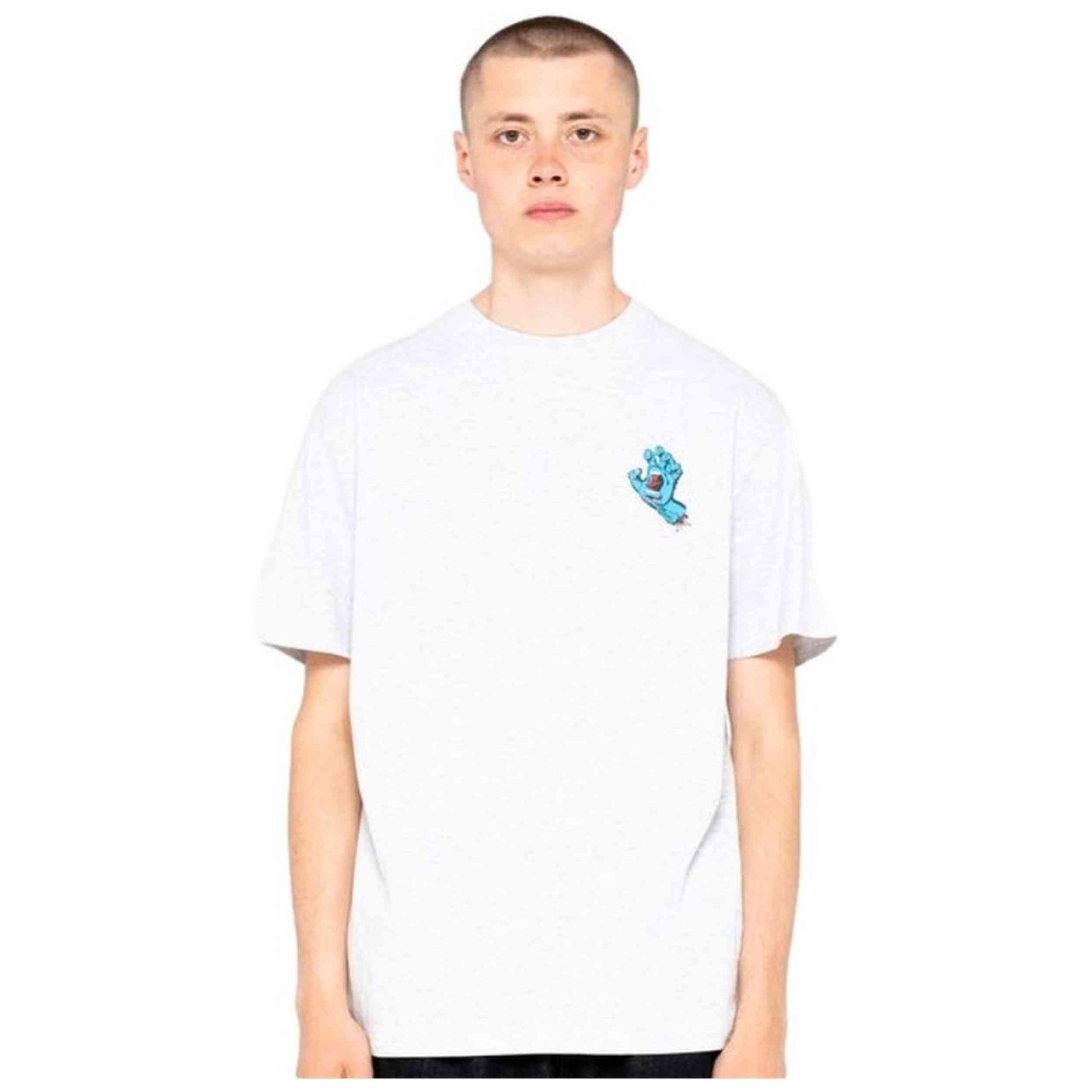 Maglia a maniche corte Santa cruz modello Screaming Hand per unisex 3/4