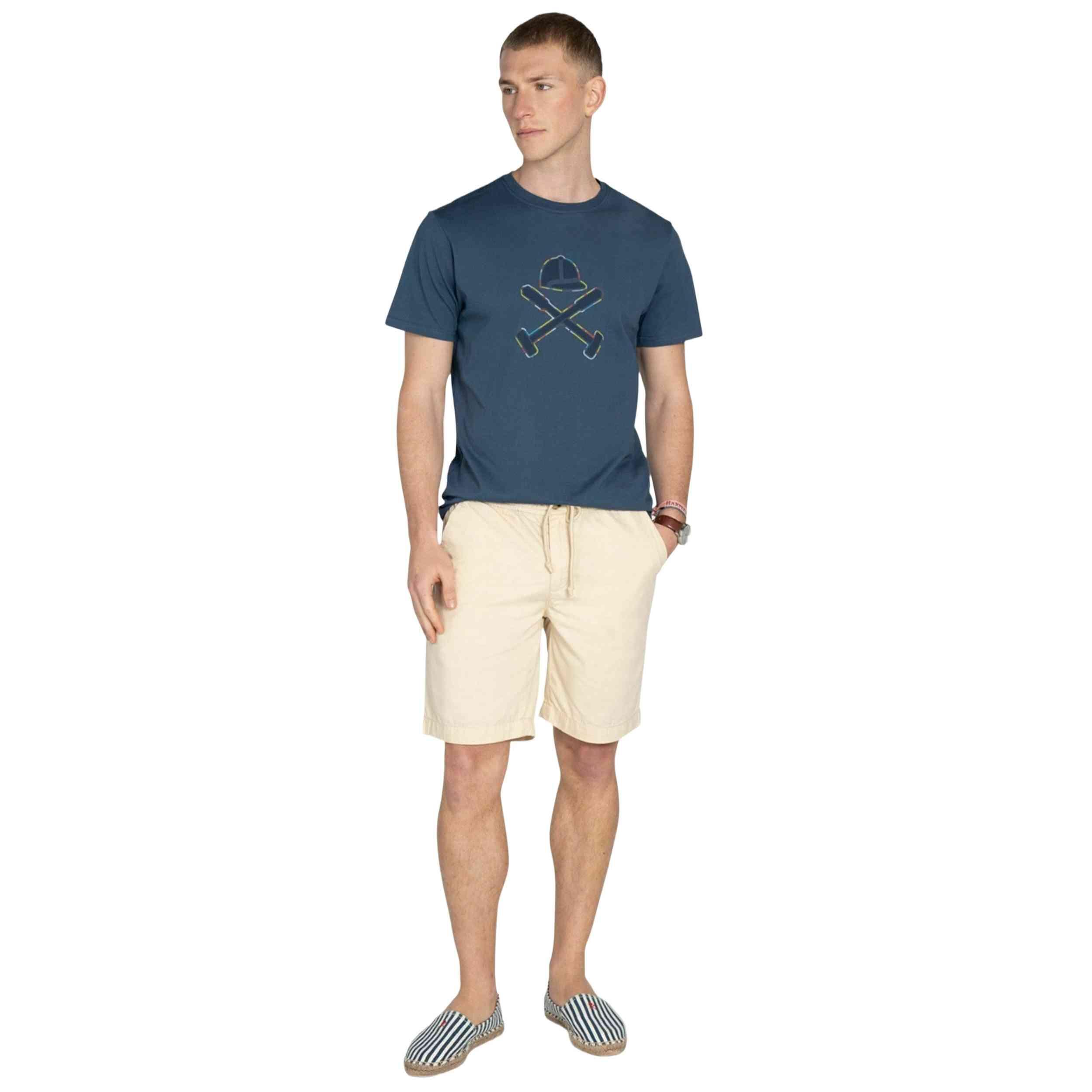 T-shirt met korte mouwen Harper & neyer model Stitching Logo voor mannen 2/5
