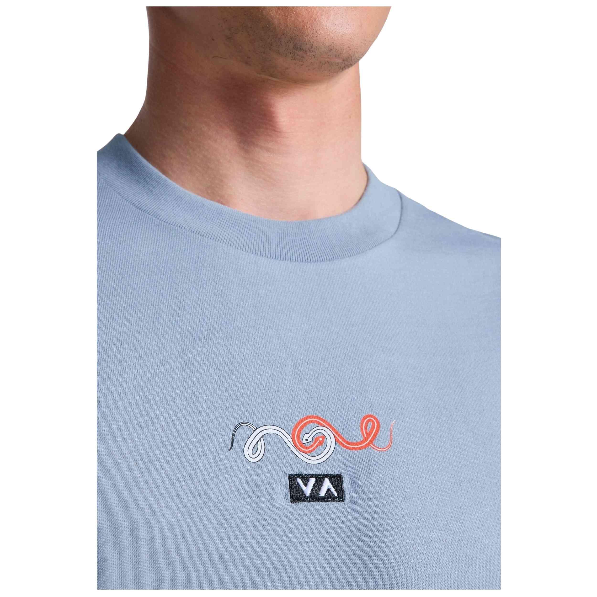 T-shirt Rvca modelo Amaze Snake para homem 4/5