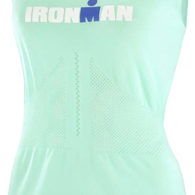 Compressport Women's IronMan Seaside Tank Top Green