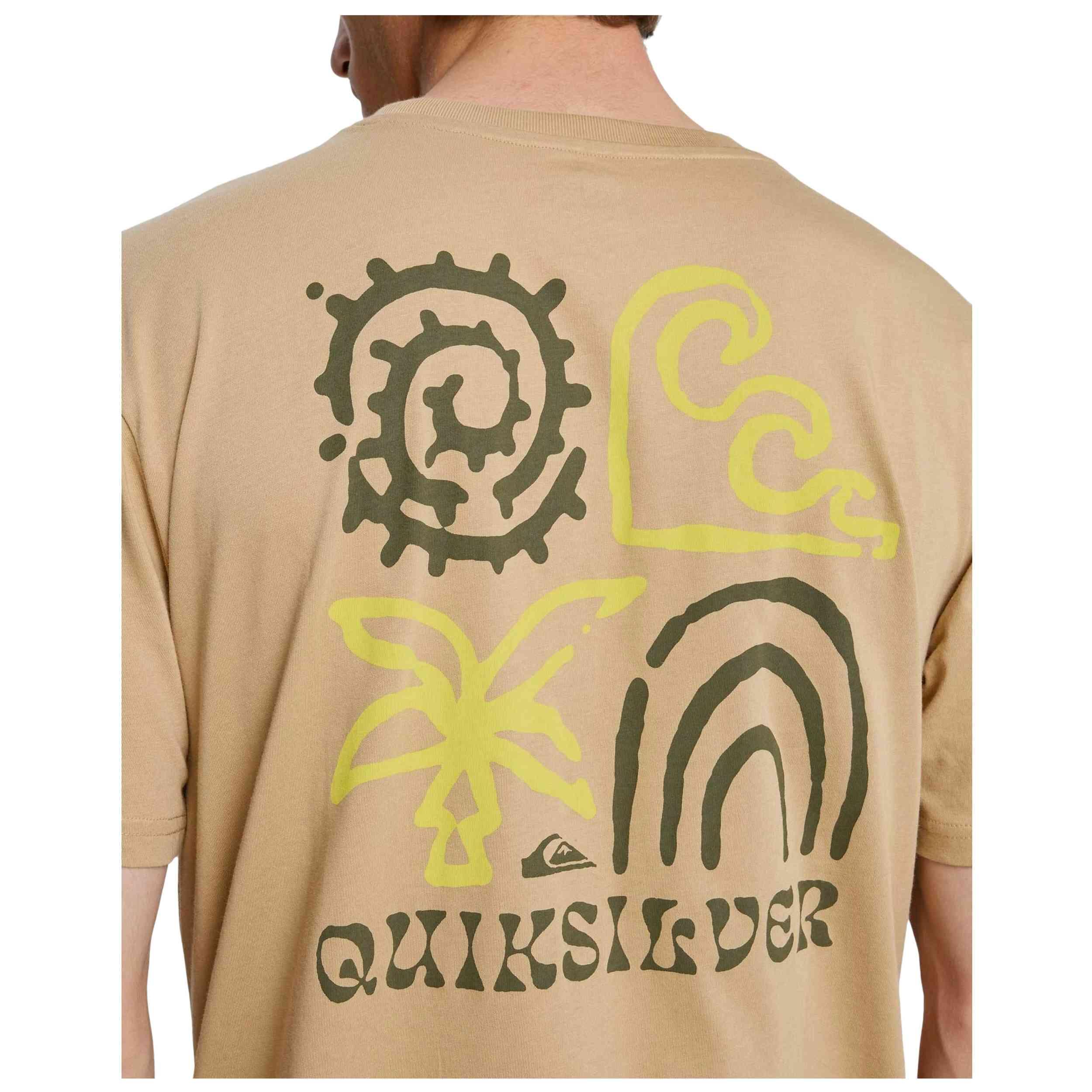 Maglia a maniche corte Quiksilver modello EQYZT08307-CJZ0 per unisex 4/5