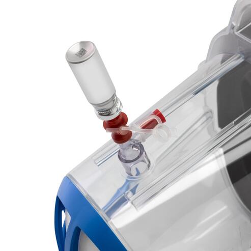 SAHOMA-II Adaptateur pour dosage d'aerosol 3/3