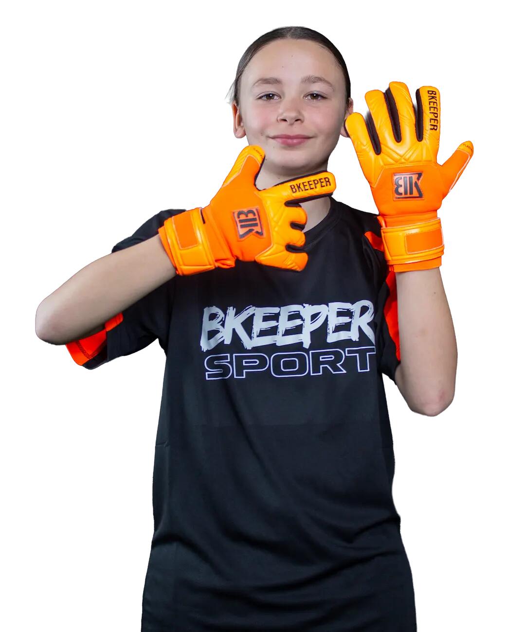 Gants de gardien de but junior Flash #26 Orange 2/7