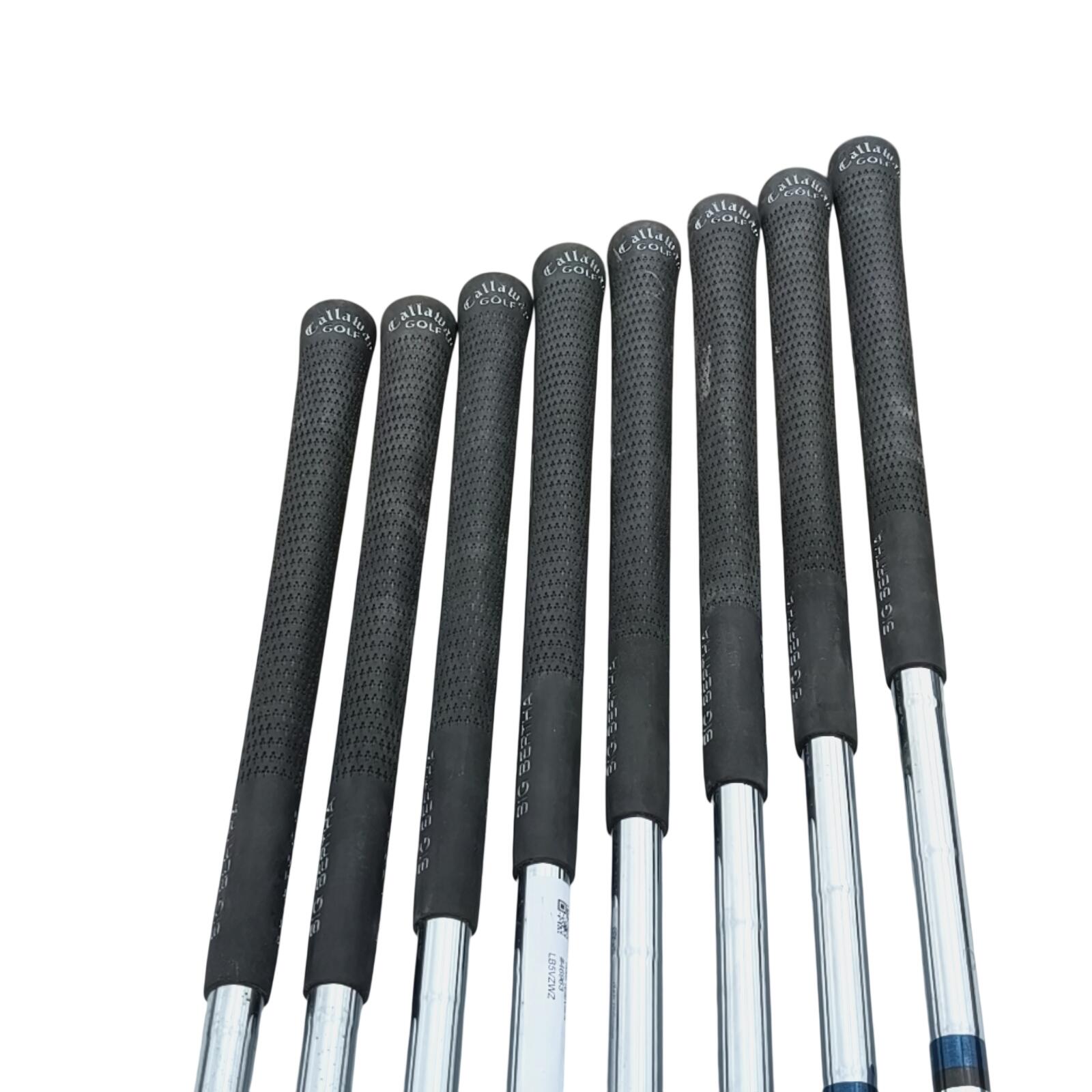 Callaway Steelhead X-14 IJzerset / 3-PW / Flex Stiff / Staal 5/7